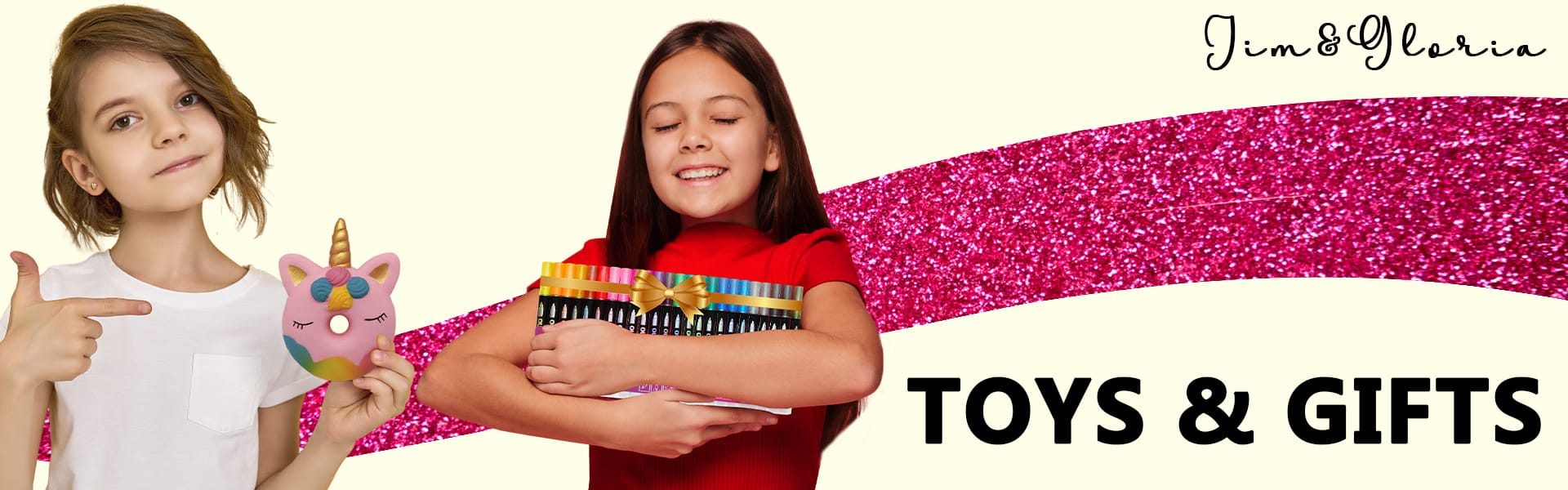 Jim&Gloria squishy toy gift set featuring paintable, stress-relieving squishies — a fun and calming DIY toy activity for kids, complete with paint and brush